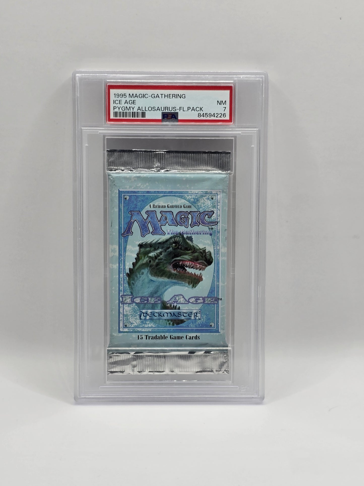 Ice Age 1995 - Pygmy Allosaurus-FL. Pack - PSA 7
