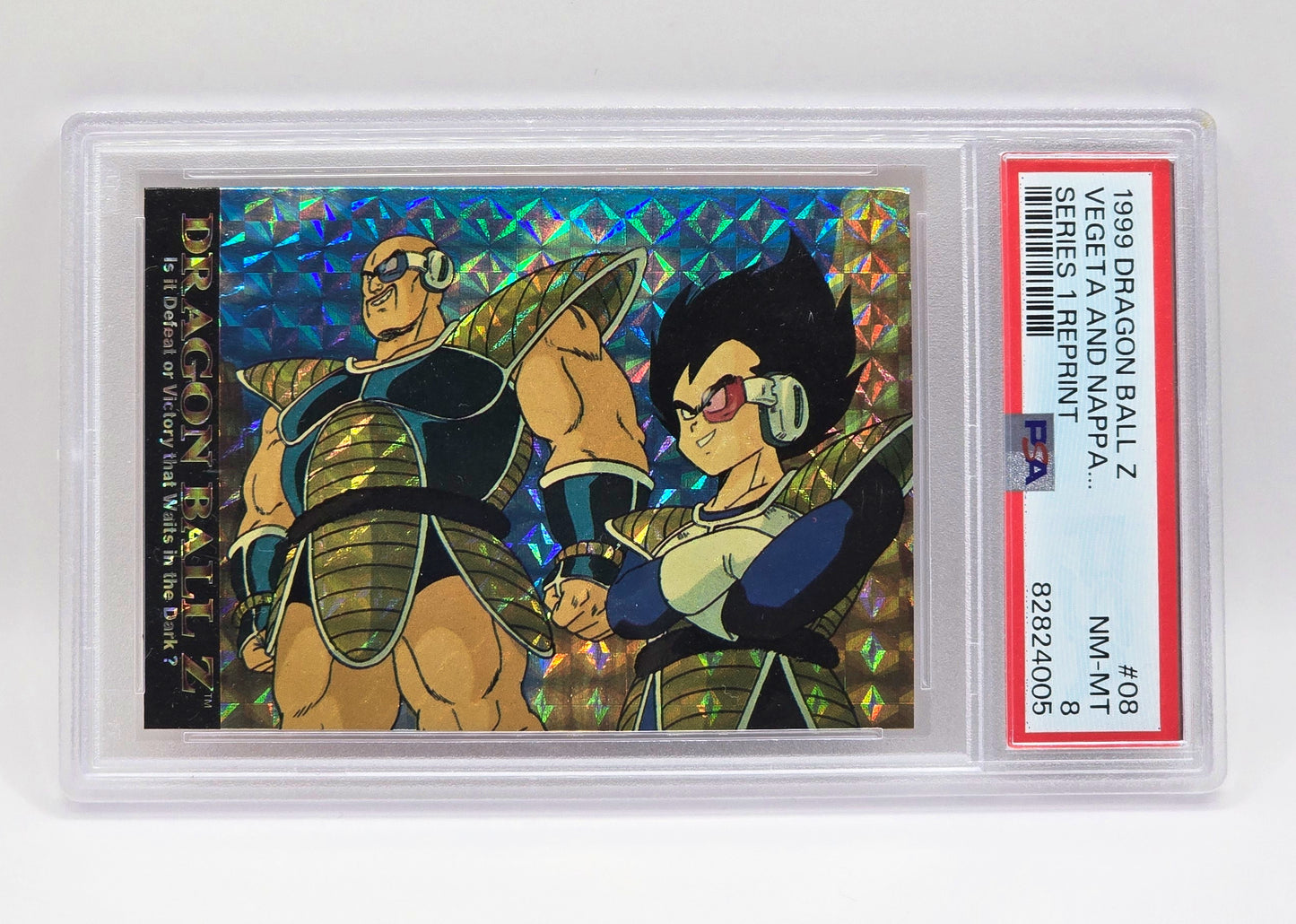 Vegeta and Nappa... Series 1 Reprint 1999 - PSA 8 (POP 2)