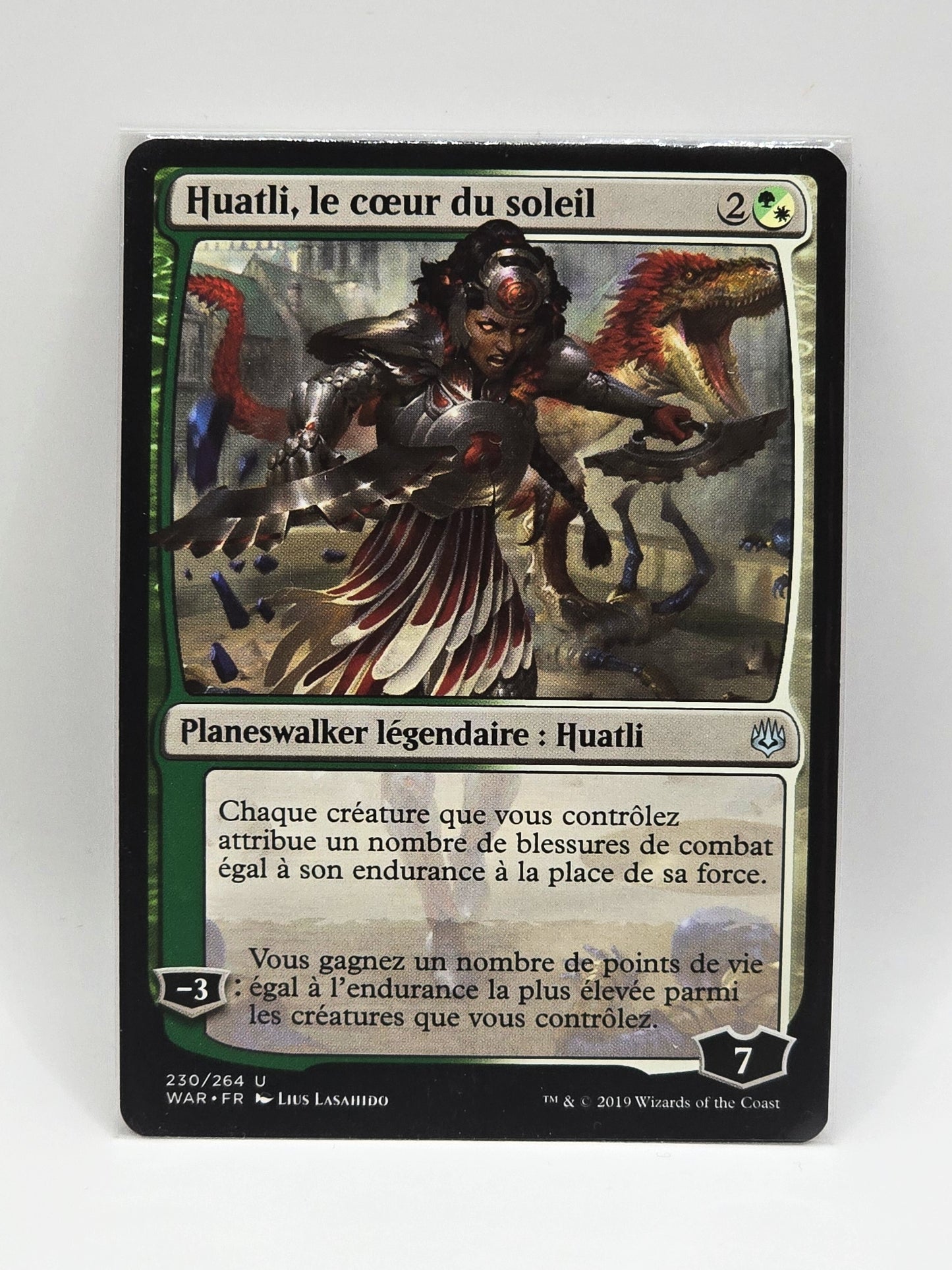 Huatli, the Sun's Heart - Huatli, le coeur du soleil - FR War of the Spark