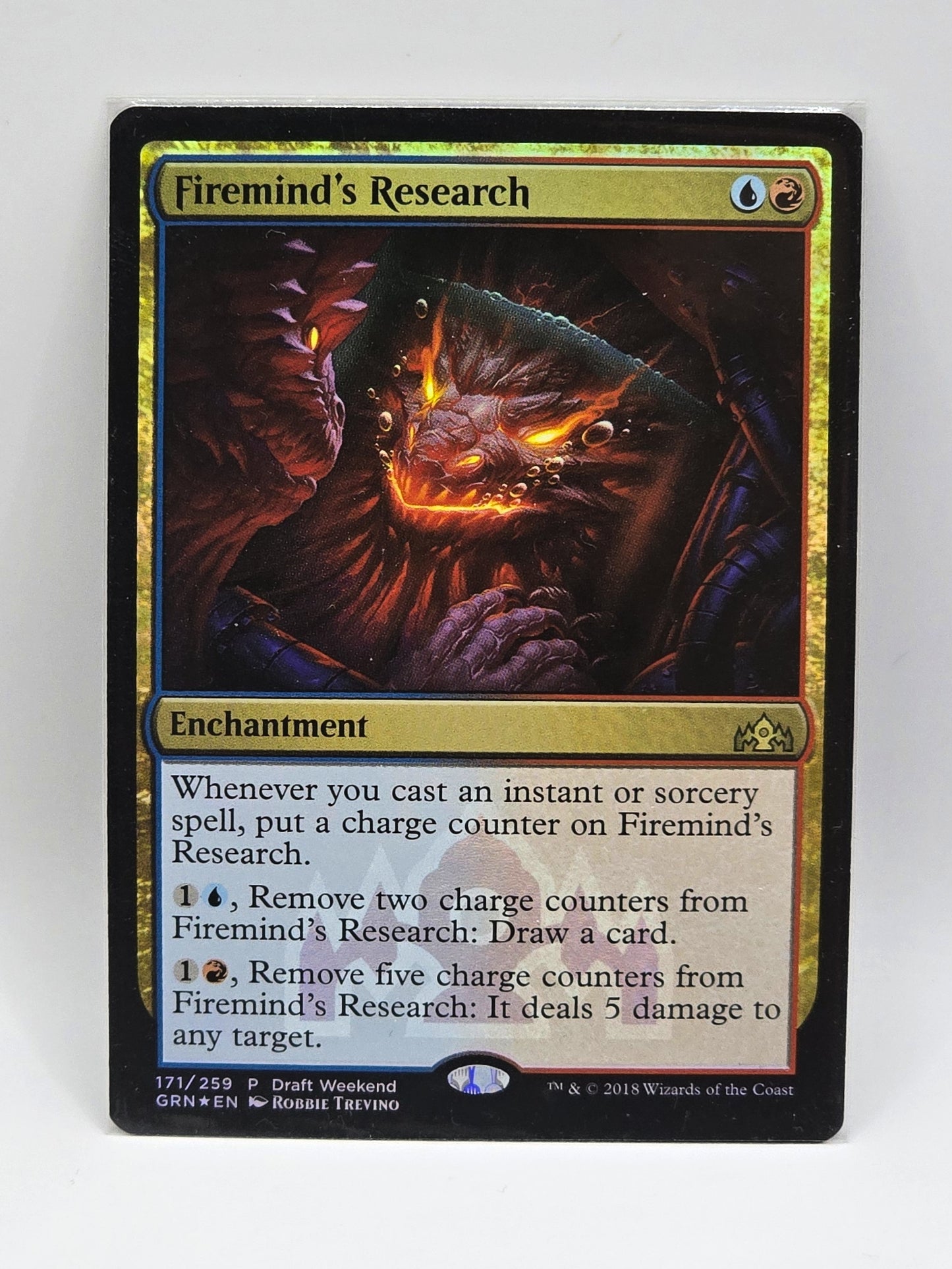 Firemind's Research FOIL - Guilds of Ravnica