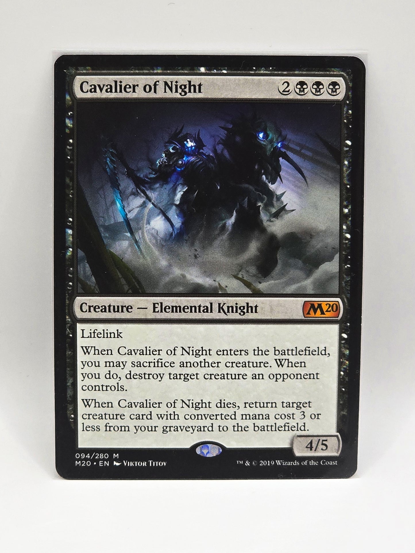 Cavalier of night - M20
