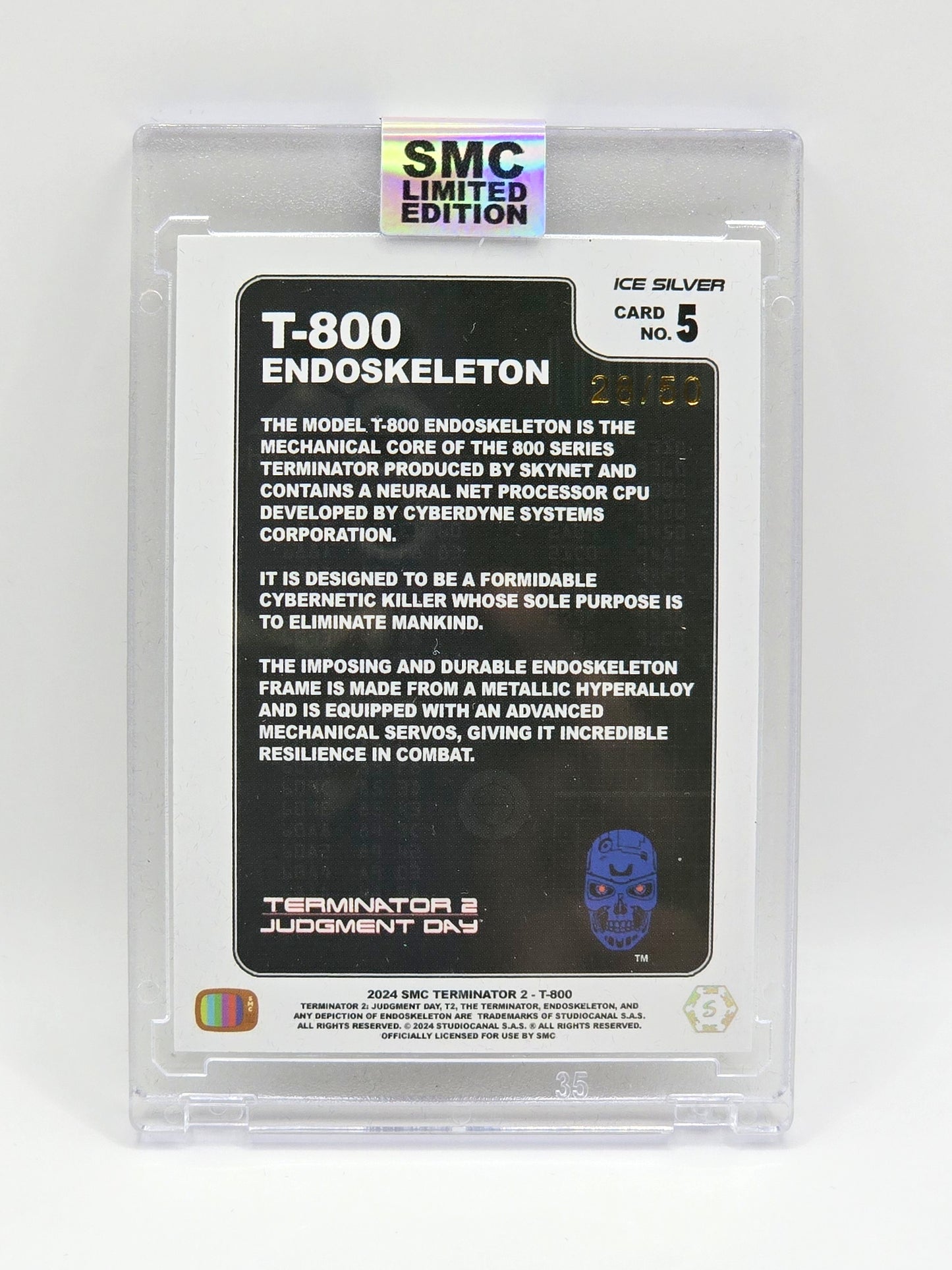 Terminator 2: Judgment Day 2024 SMC - Ice Silver 28/50
