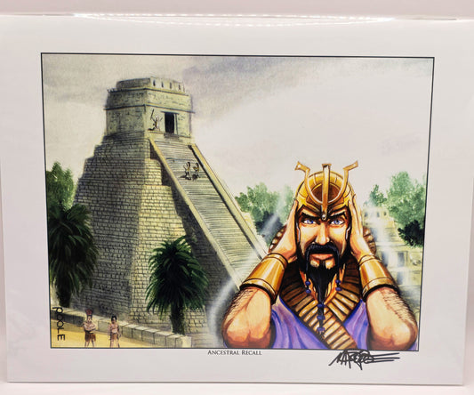Ancestral Recall Art Print - Signed by Marc Poole