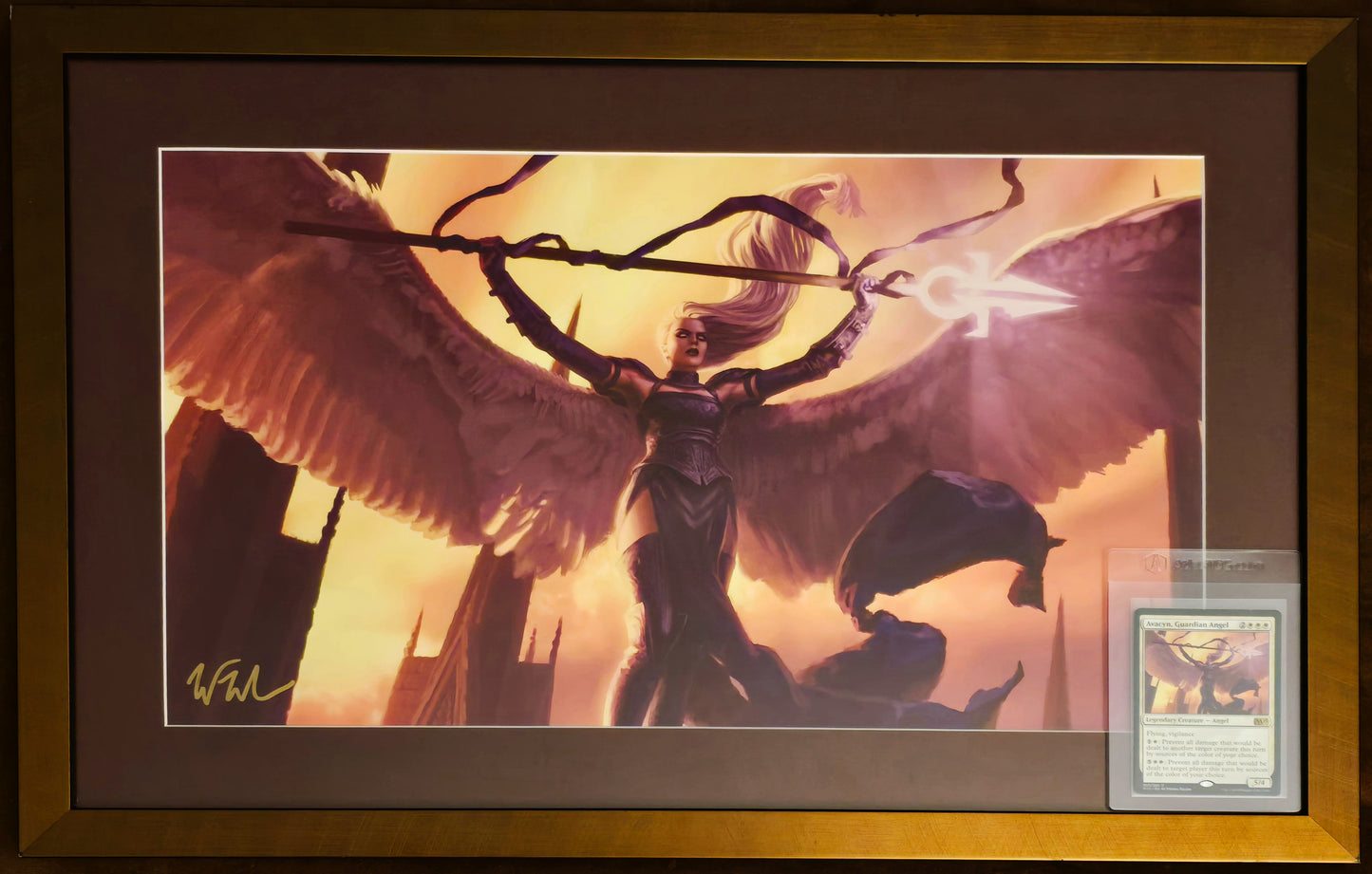 Avacyn, Guardian Angel Art Print - Signed by Winona Nelson