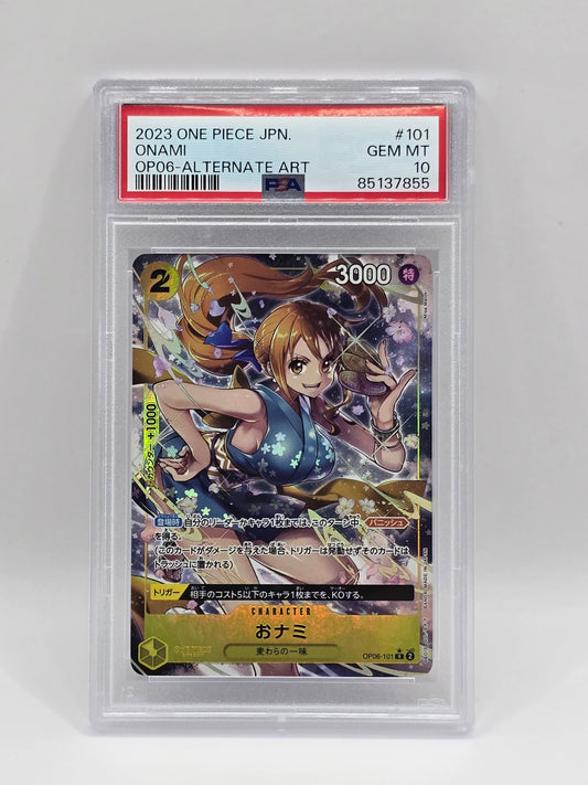 ONami OP06-101 Alt Art - PSA 10