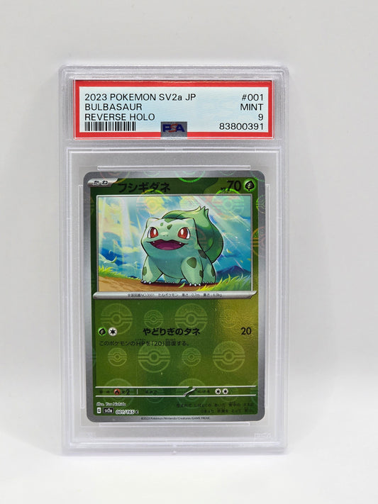 Bulbasaur RH 001/165 - PSA 9