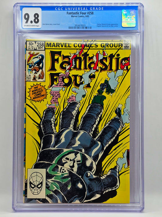 Fantastic Four #258 - Marvel Comics, 9/83 - CGC 9.8