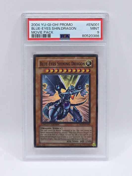 Blue-Eyes Shining Dragon #EN001 - PSA 9