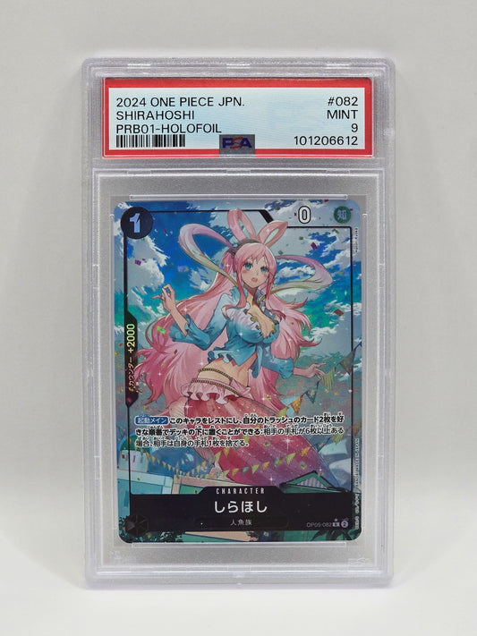 Shirahoshi OP05-082 HoloFoil - PSA 9