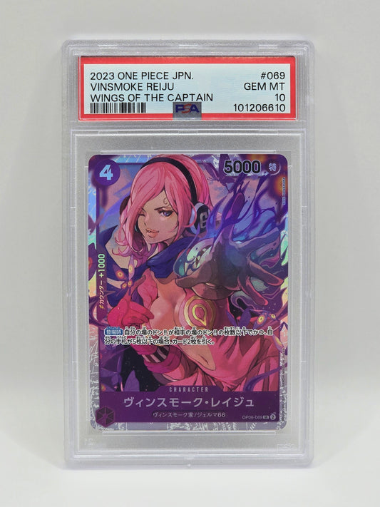 Vinsmoke reiju SR OP06-069 - PSA 10