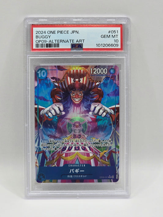 Buggy OP09-051 Alt Art - PSA 10