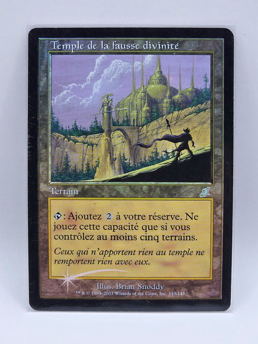 Temple of the False God- Temple de la fausse divinite - FOIL -  FR Scourge