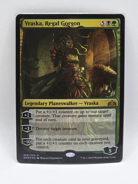 Vraska, Regal Gorgon - FOIL - Guilds of Ravnica