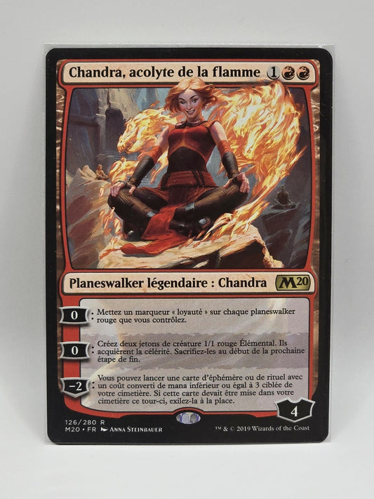 Chandra, Acolyte of Flame - Chandra Acolyte de la Flamme - FR M20
