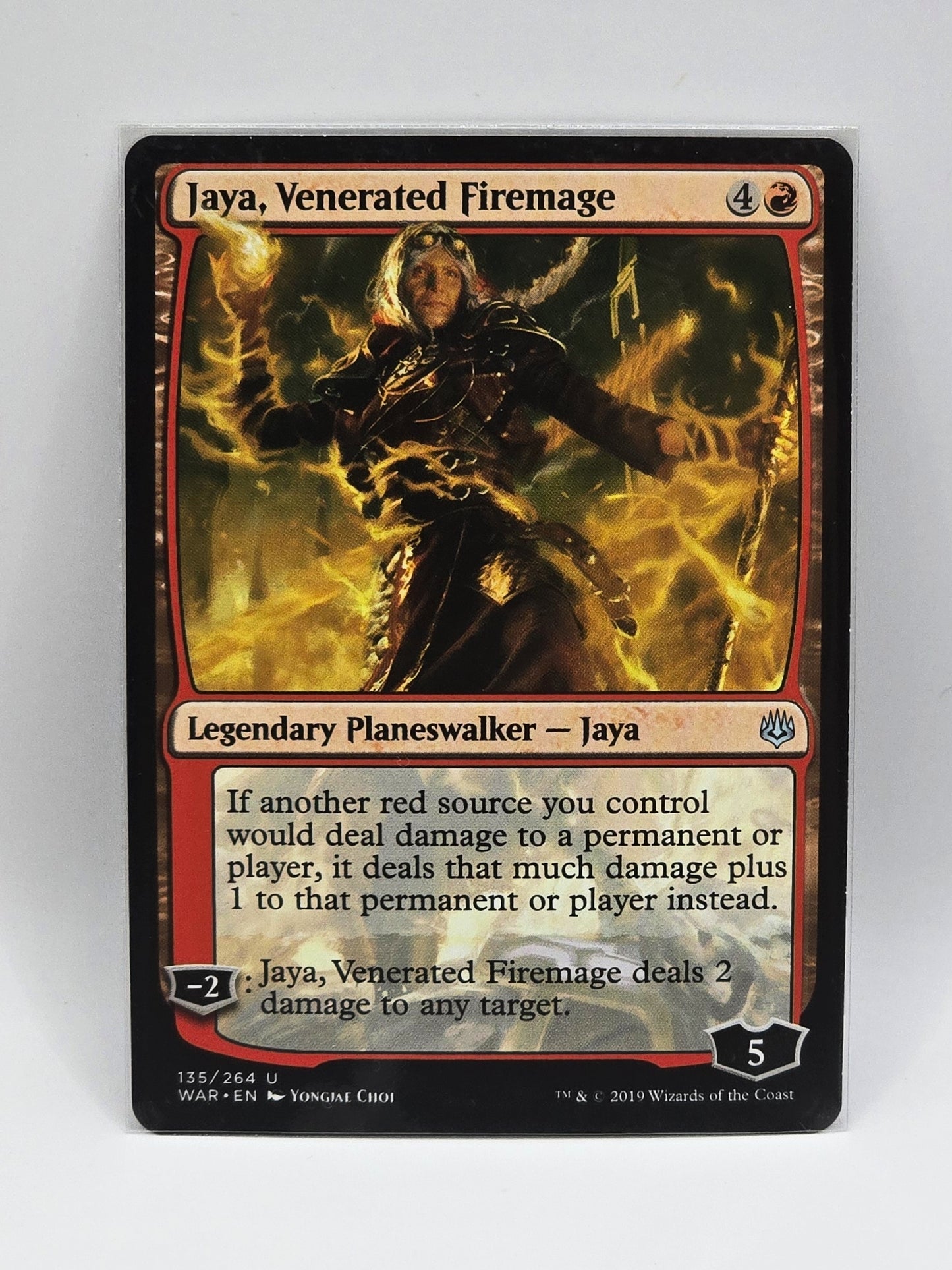 Jaya, Venerated Firemage - War of the Spark