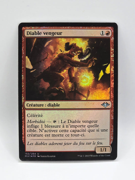 Vengeful Devil - Diable Vengeur FOIL - FR Modern Horizon