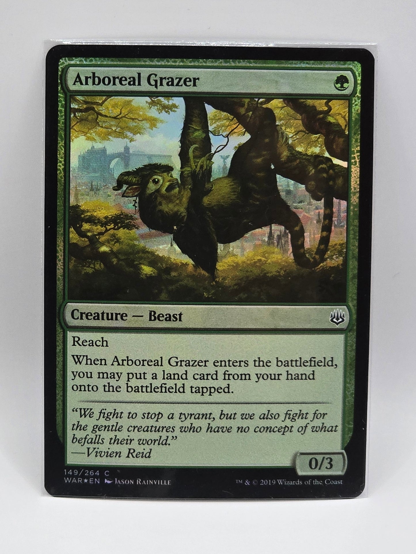 Arboreal Grazer FOIL - War of the Spark